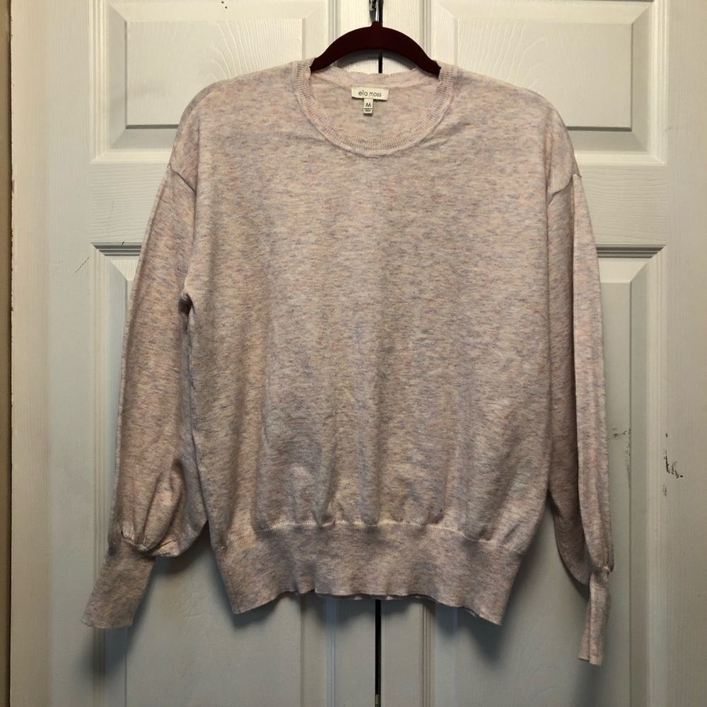 Ella Moss Pastel Marled Unicorn Sweater